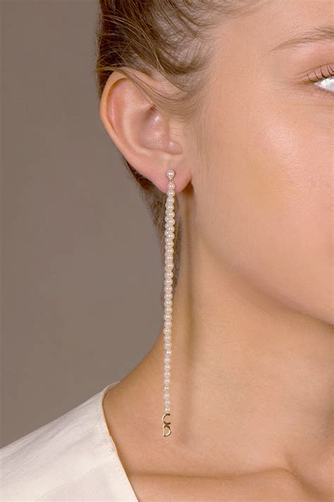 dior tassel earrings|Dior designer earrings.